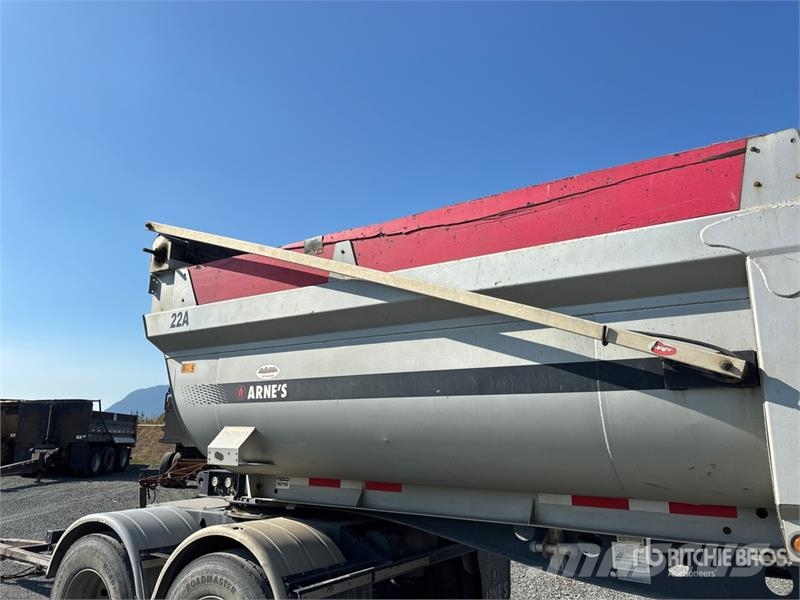 Arnes 450 25 ft Quad/A Pup End Dump Trailer Самоскиди