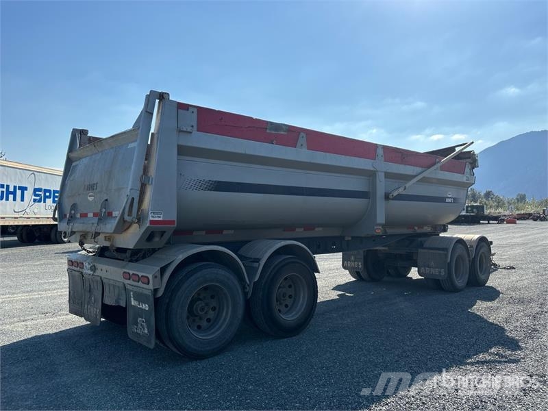 Arnes 450 25 ft Quad/A Pup End Dump Trailer Самоскиди