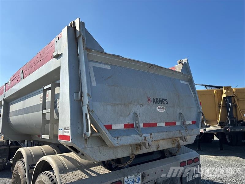 Arnes 450 25 ft Quad/A Pup End Dump Trailer Самоскиди
