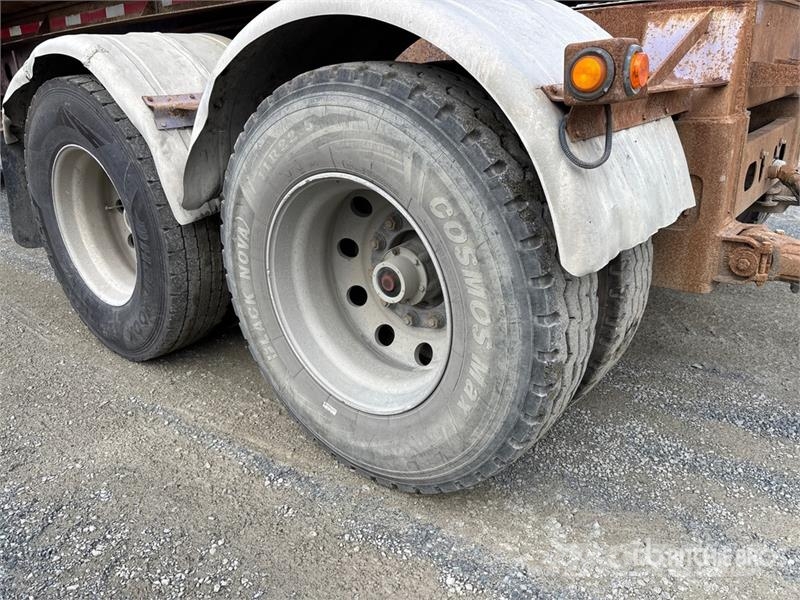 Arnes FD-306 25 ft 6 in Quad/A Turntable End Dump Traile Anhænger med tip