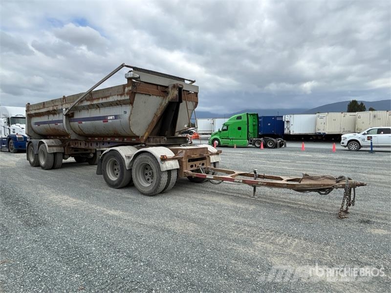 Arnes FD-306 25 ft 6 in Quad/A End Dump Trailer Ανατρεπόμενες ρυμούλκες