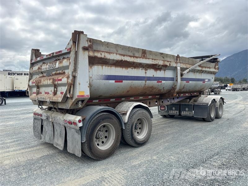 Arnes FD-306 25 ft 6 in Quad/A End Dump Trailer Ανατρεπόμενες ρυμούλκες