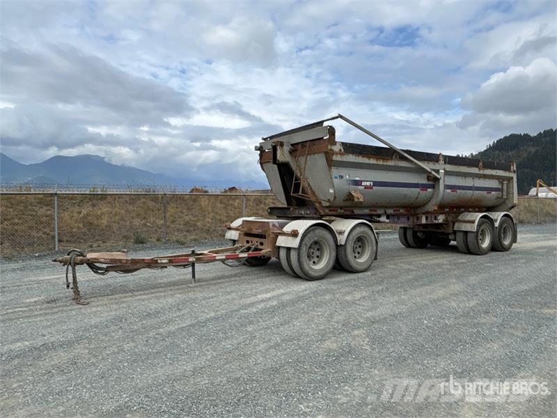 Arnes FD-306 25 ft 6 in Quad/A End Dump Trailer Ανατρεπόμενες ρυμούλκες
