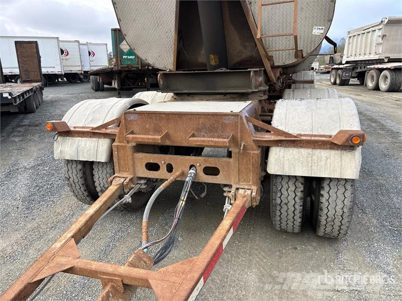 Arnes FD-306 25 ft 6 in Quad/A Turntable End Dump Traile Anhænger med tip