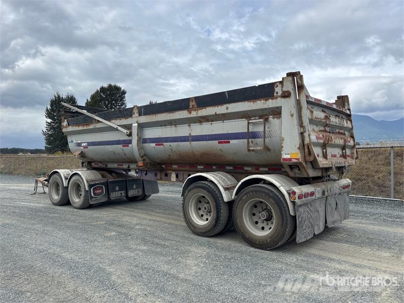 Arnes FD-306 25 ft 6 in Quad/A End Dump Trailer Ανατρεπόμενες ρυμούλκες