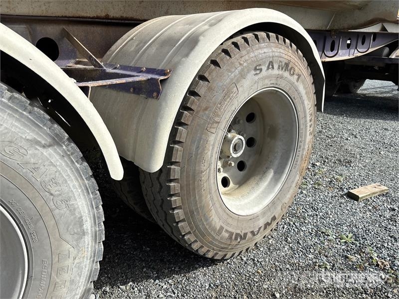 Arnes FD-306 28 ft 6 in Quad/A Turntable End Dump Traile Anhænger med tip