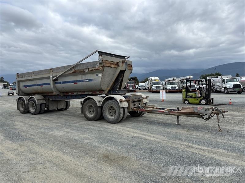 Arnes FD-306 28 ft 6 in Quad/A End Dump Trailer Ανατρεπόμενες ρυμούλκες