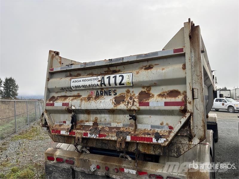 Arnes FD-306 28 ft 6 in Quad/A Turntable End Dump Traile Kipper