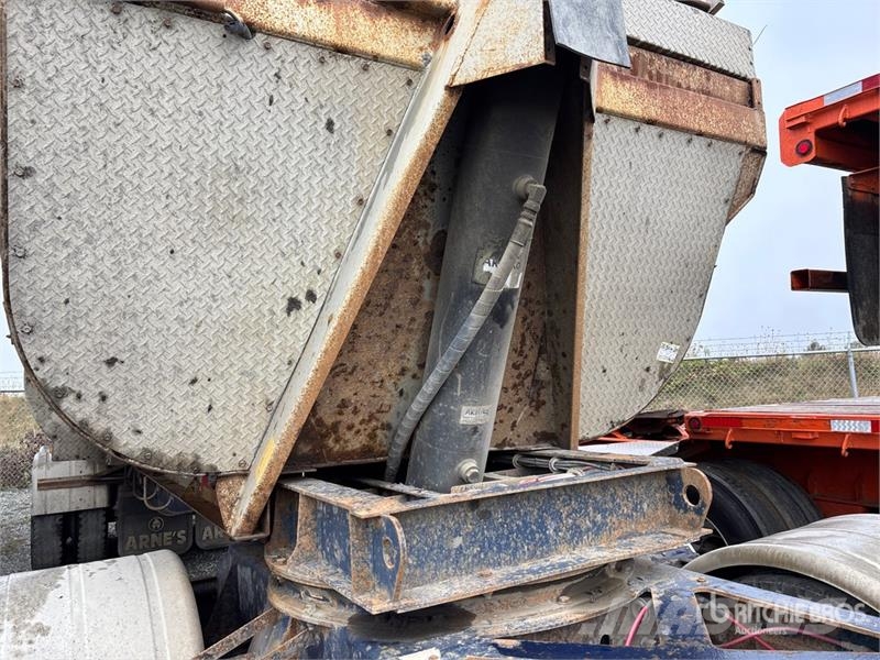 Arnes FD-306 28 ft 6 in Quad/A Turntable End Dump Traile Kipper