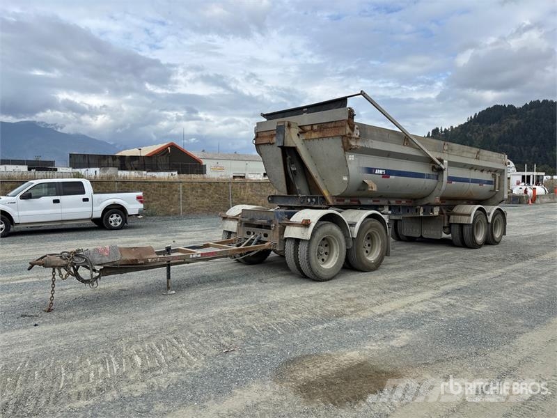 Arnes FD-306 28 ft 6 in Quad/A End Dump Trailer Ανατρεπόμενες ρυμούλκες