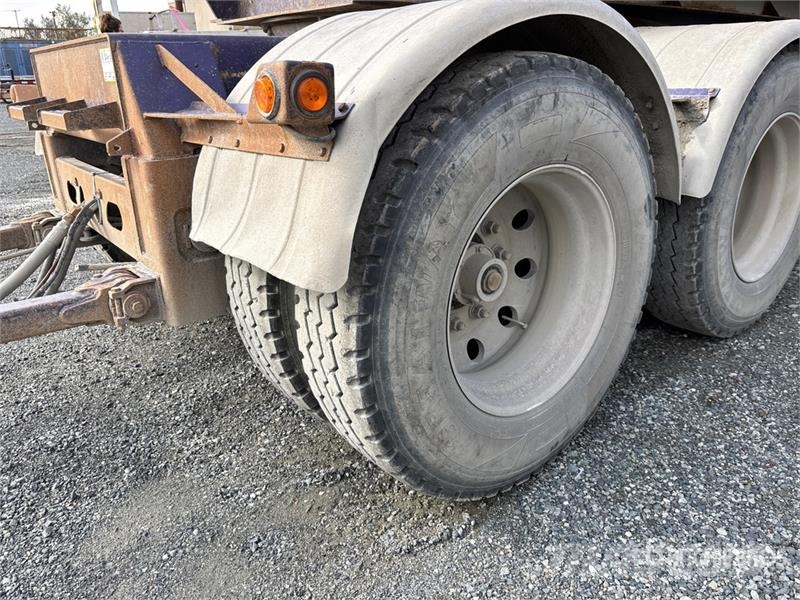 Arnes FD-306 28 ft 6 in Quad/A Turntable End Dump Traile Anhænger med tip
