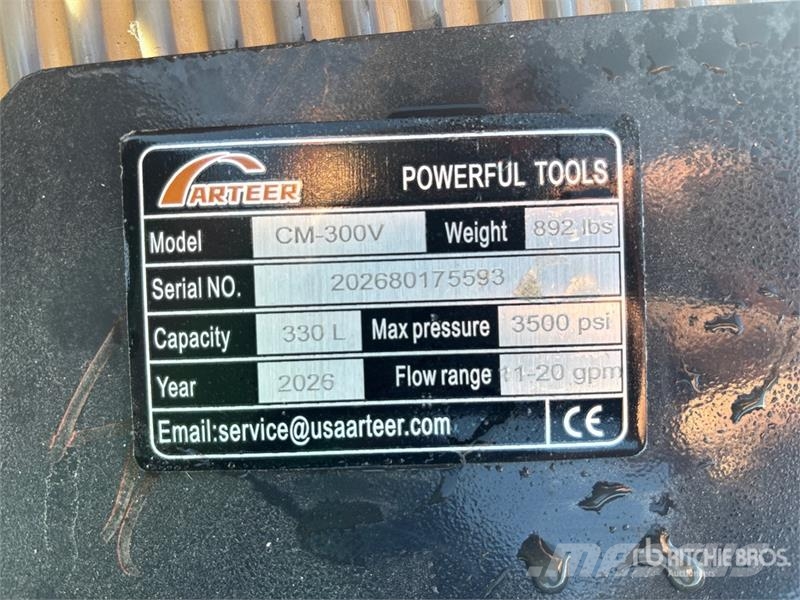Arteer CM-300V 53 in Skid Steer Concrete Mixer (Unused) Αναμίκτες σκυροδέματος/κονιάματος