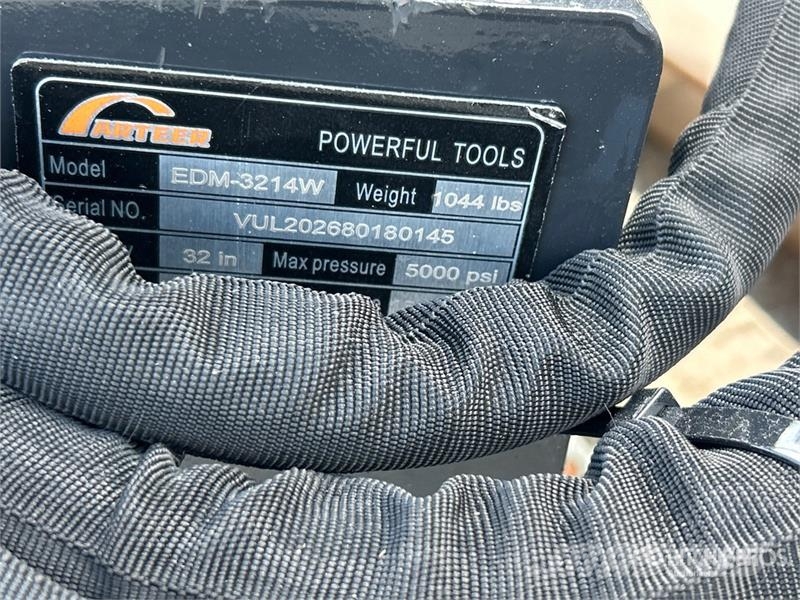 Arteer EDM-3214W 32 in Excavator Drum Mulcher - Fits 3 -  مكونات أخرى