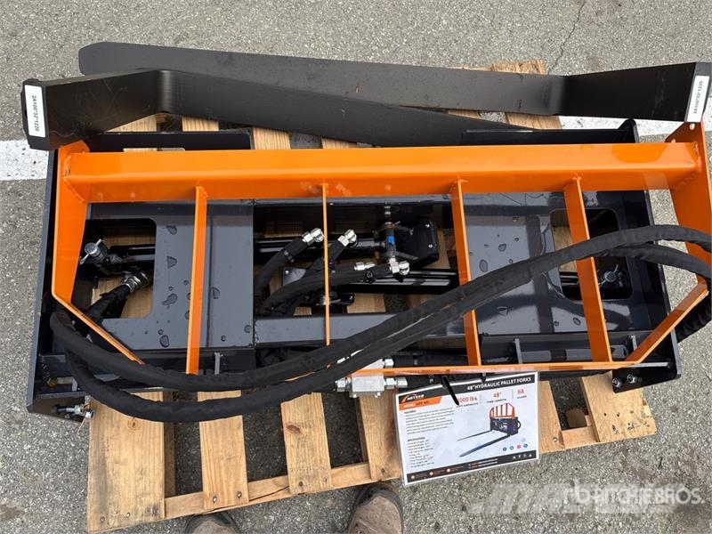 Arteer HPF-48L 48 in Hydraulic Skid Steer Forks (Unused) شوكات