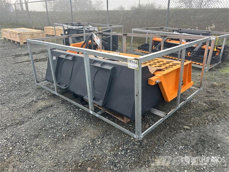 Arteer LRR-74W 74 in Skid Steer Landscape Rake (Unused) مكابس وميبسات التبن