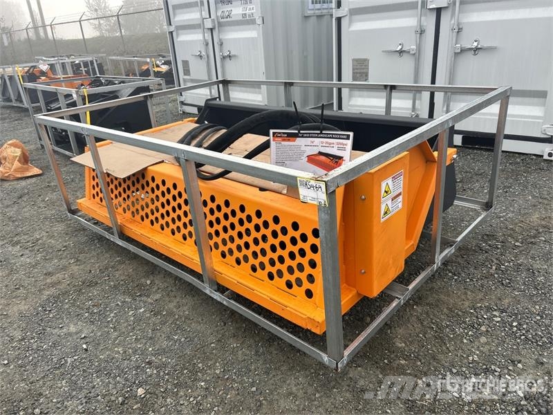 Arteer LRR-74W 74 in Skid Steer Landscape Rake (Unused) مكابس وميبسات التبن