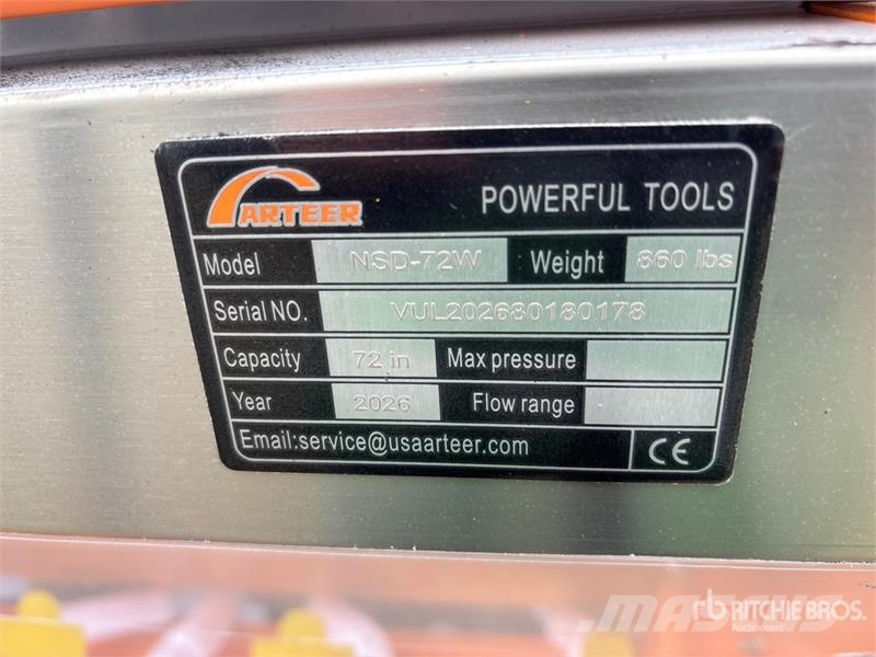 Arteer NSD-72W 66 in Skid Steer Seeder (Unused) Kylvökoneet