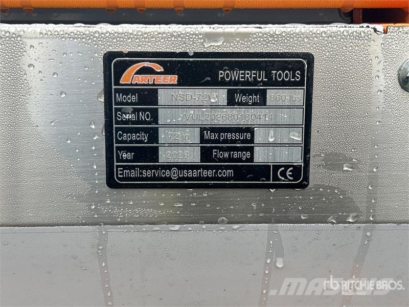 Arteer NSD-72W 72 in 3-Point & Skid Steer Seeder (Unused) Sėjimo technika