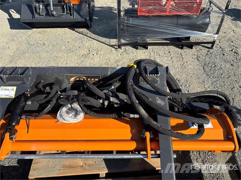 Arteer PRLP-84W 84 In Power Rake Skid Steer Landplane (Un Sladdar