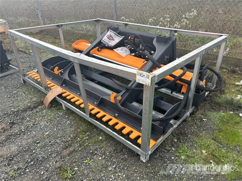Arteer PRLP-84W 84 in Power Rake Skid Steer Landplane (Un زلاقات ميدانية