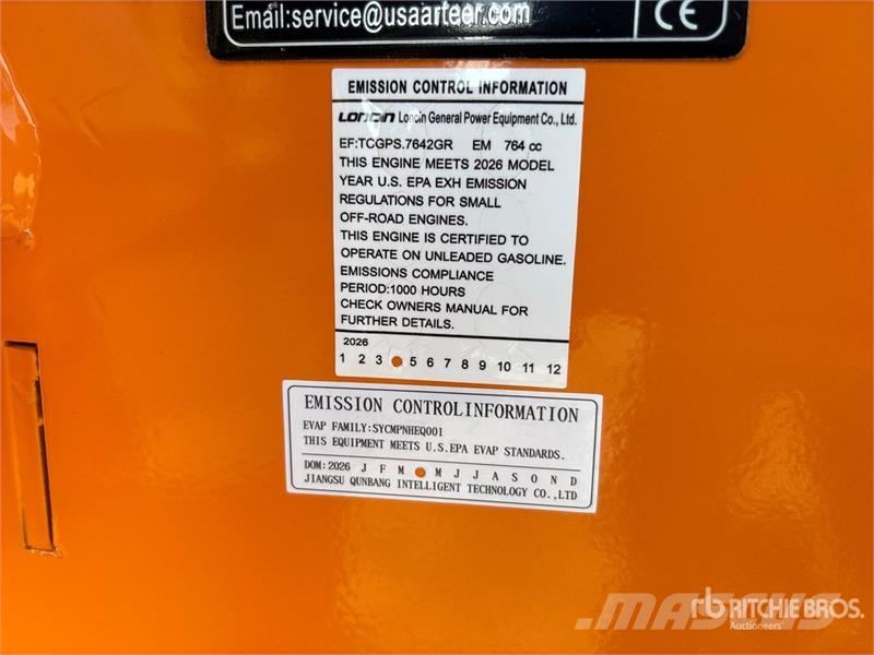 Arteer QB-480 Mini Compact Track Loader (Unused) لوادر انزلاقية التوجيه