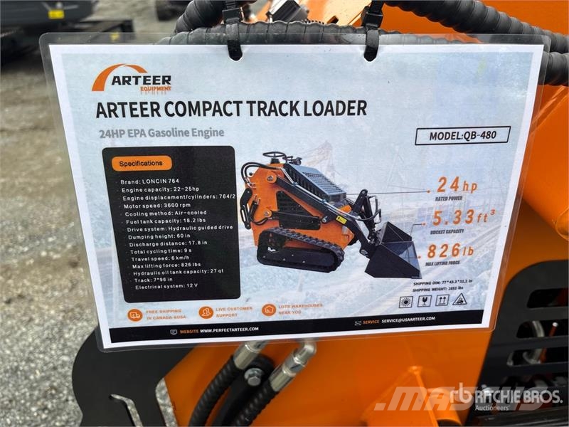 Arteer QB-480 Mini Compact Track Loader (Unused) Kompaktlastare