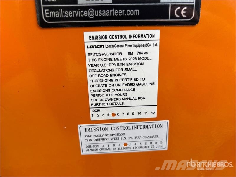 Arteer QB-480 Mini Ride On Compact Track Loader (Unused) Мини товарачи