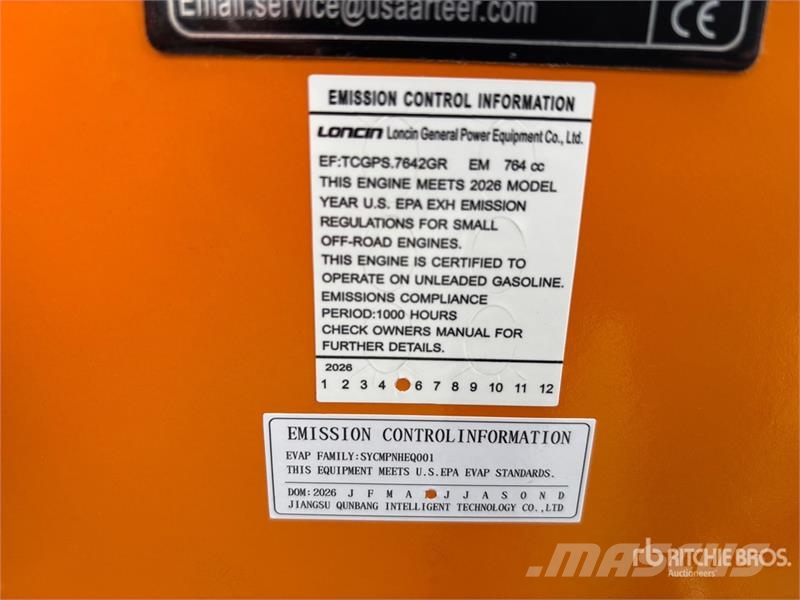Arteer QB-480 Mini Ride On Compact Track Loader (Unused) Мини товарачи