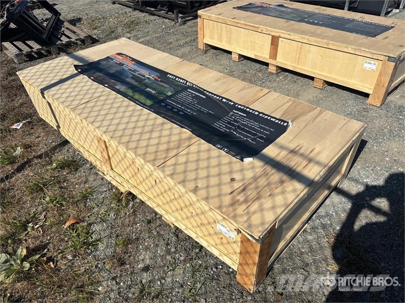 Arteer QB-WG-2020 20 ft x 20 ft All-Steel Carport (Unused Telai in acciaio