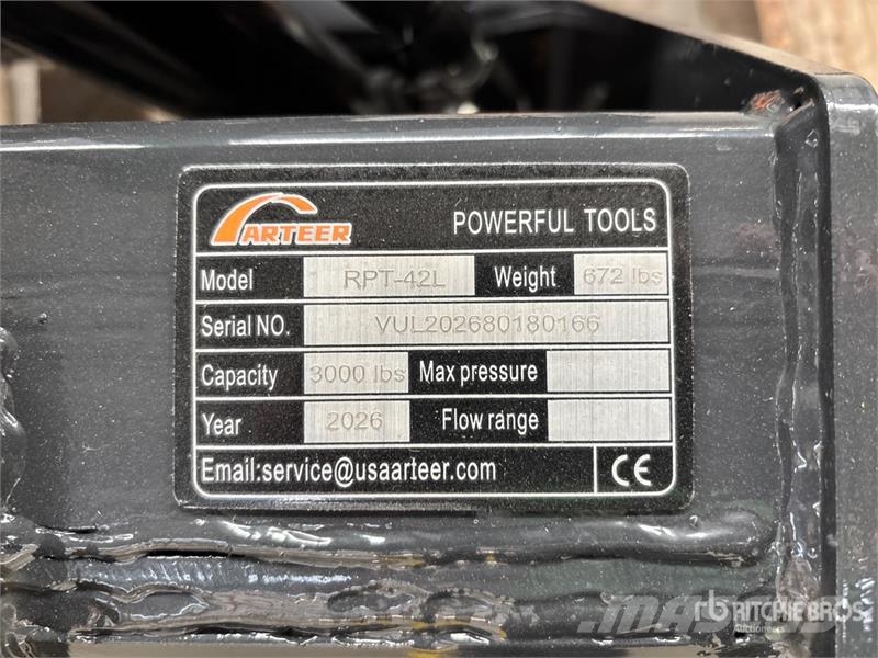 Arteer RPT-42L 42 in RotatIng Hydraulic 42 In Skid Steer Vilice