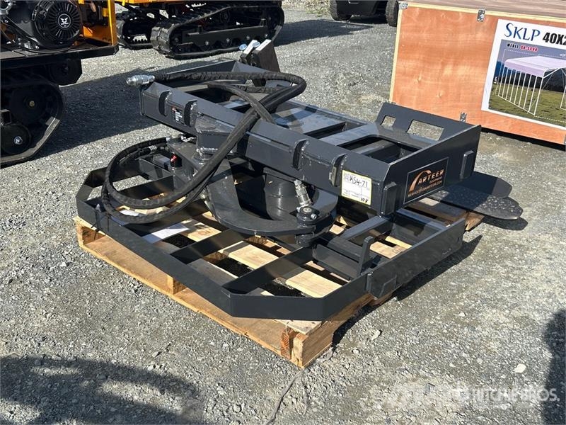 Arteer RPT-42L 60 in Rotating Hydraulic Skid Steer Forks Forquilhas