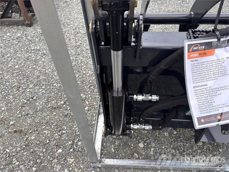 Arteer RR-78W 78 In Skid Steer Root Rake (Unused) Pöyhimet ja haravat