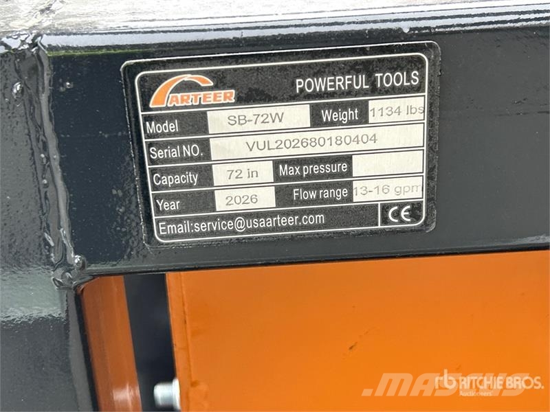 Arteer SB-72W 72 in Skid Steer Screening Bucket (Unused) Пресяващи кофи

