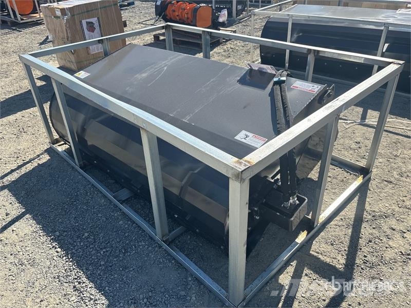Arteer SS-72W 72 in Skid Steer Sweeper (Unused) Birstes