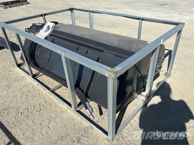 Arteer SS-72W 72 in Skid Steer Sweeper (Unused) Birstes