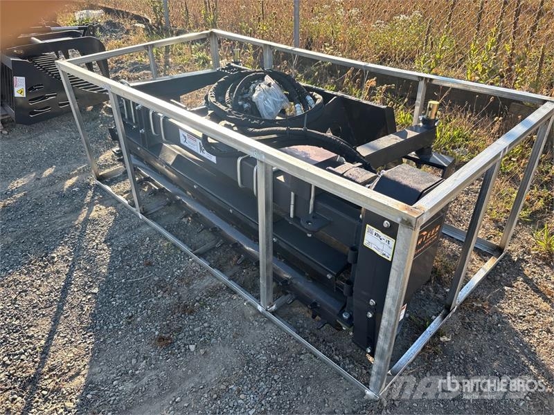 Arteer SSPR-72W 72 in Skid Steer Power Rake (Unused) 갈퀴 및 테더