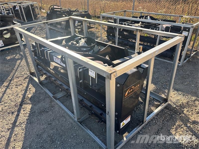 Arteer SSPR-72W 72 in Skid Steer Power Rake (Unused) 갈퀴 및 테더