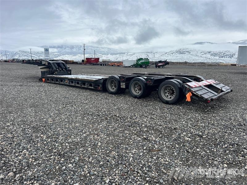 Aspen 55 ton Tri/A Removable Gooseneck Lowboy Trailer Remorque surbaissée