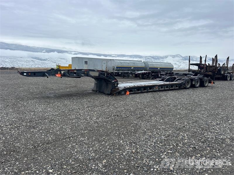 Aspen 55 ton Tri/A Removable Gooseneck Lowboy Trailer Remorque surbaissée