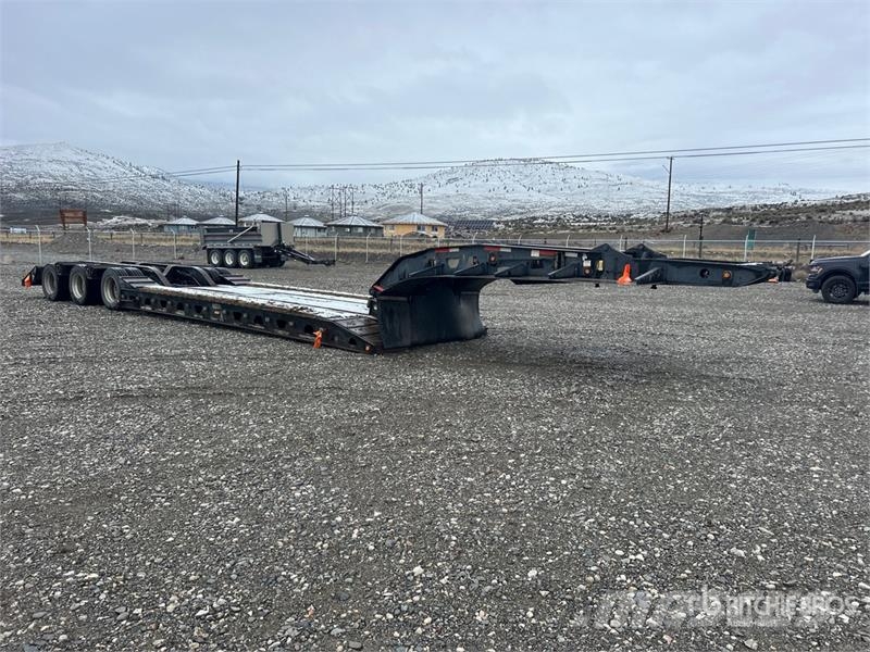 Aspen 55 ton Tri/A Removable Gooseneck Lowboy Trailer Remorque surbaissée