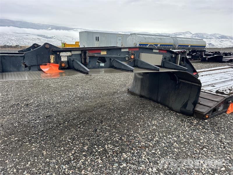 Aspen 55 ton Tri/A Removable Gooseneck Lowboy Trailer Remorque surbaissée