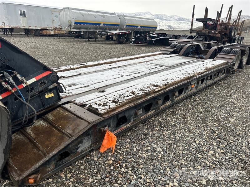 Aspen 55 ton Tri/A Removable Gooseneck Lowboy Trailer Remorque surbaissée
