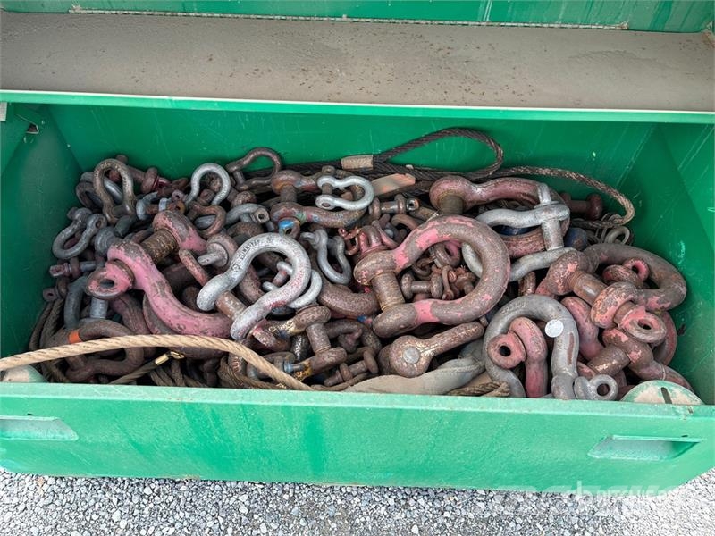 Assorted 5/8 in to 3/4 in Wire Rope Lifting Sling Kran-Teile und Zubehör