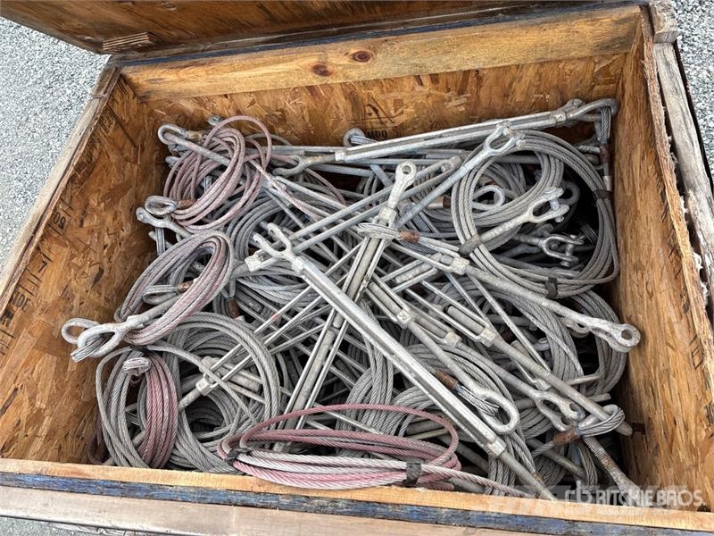 Assorted Aircraft Cable / Wire Rope Lifting Sling Pacēlāju/krānu aprīkojums