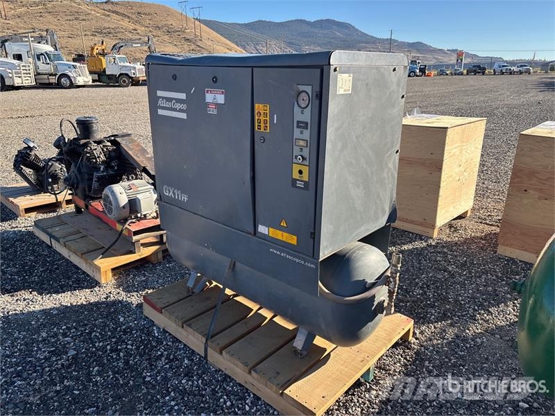 Atlas Copco GX11 51.7 cfm Electric Air Compressor Kompresori