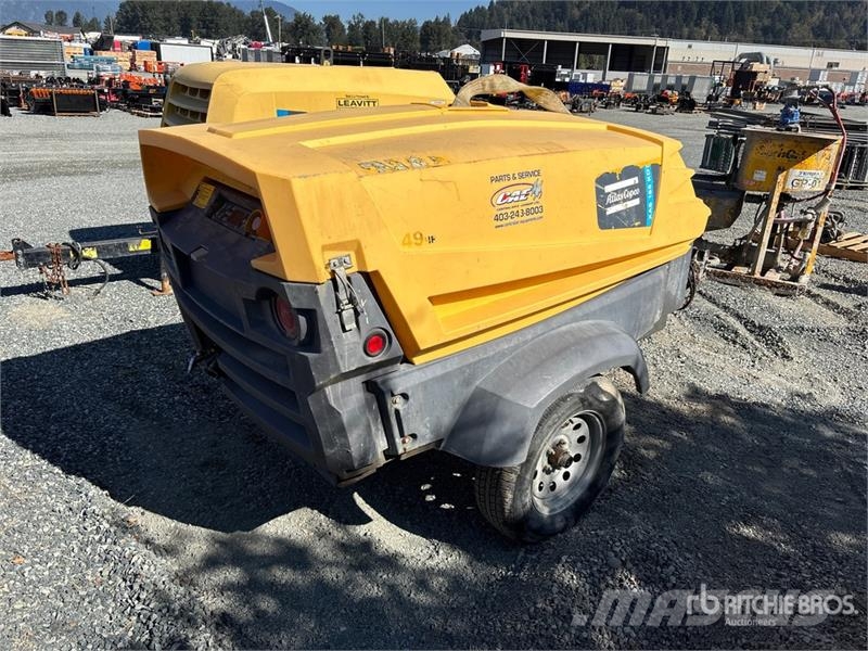 Atlas Copco XAS 185 KD7 PE T4F Mobile Air Compressor Kompressorid