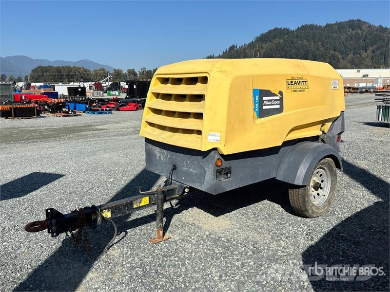 Atlas Copco XAS 188 KD8 CW Mobile Air Compressor Kompressorer