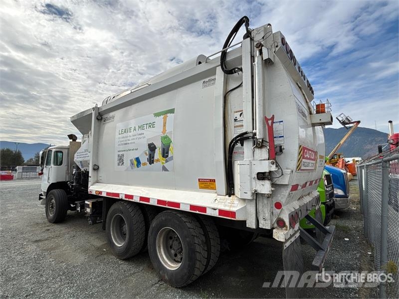Autocar ACX CNG 6x4 Side Loader Waste Collection Truck (In Komunalni tovornjaki