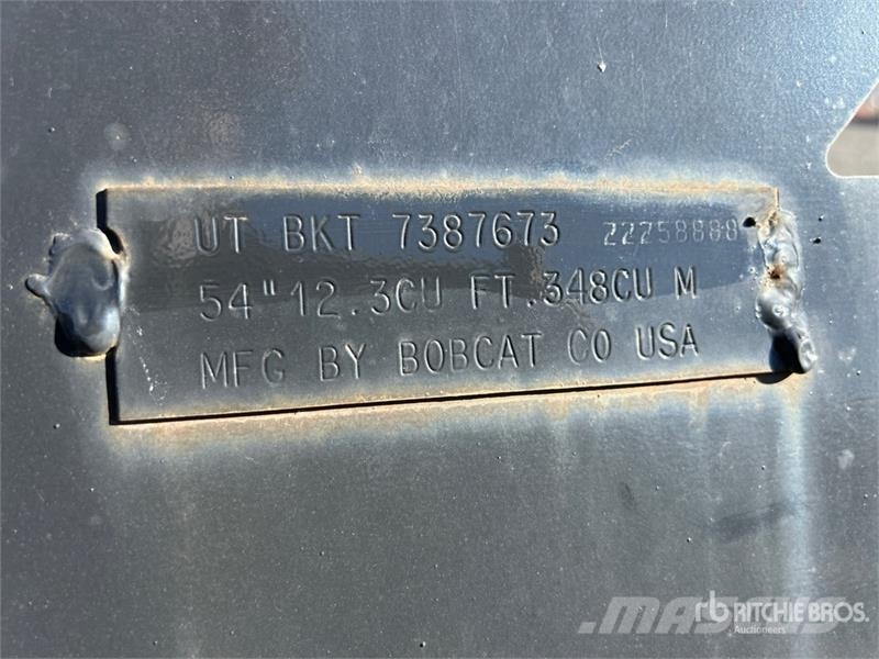 Bobcat 54 in Skid Steer Bucket (Unused) Buckets