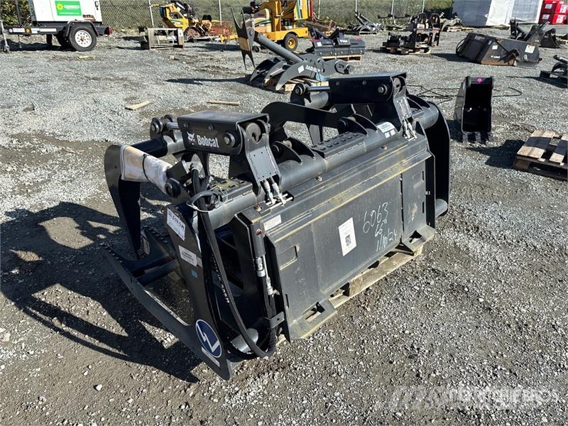Bobcat 66 in Root Skid Steer Grapple Polipler